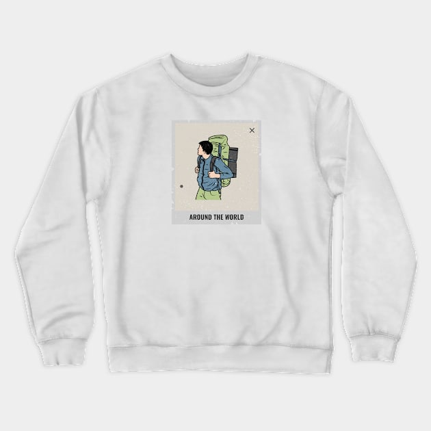 Around The World Crewneck Sweatshirt by Mads' Store